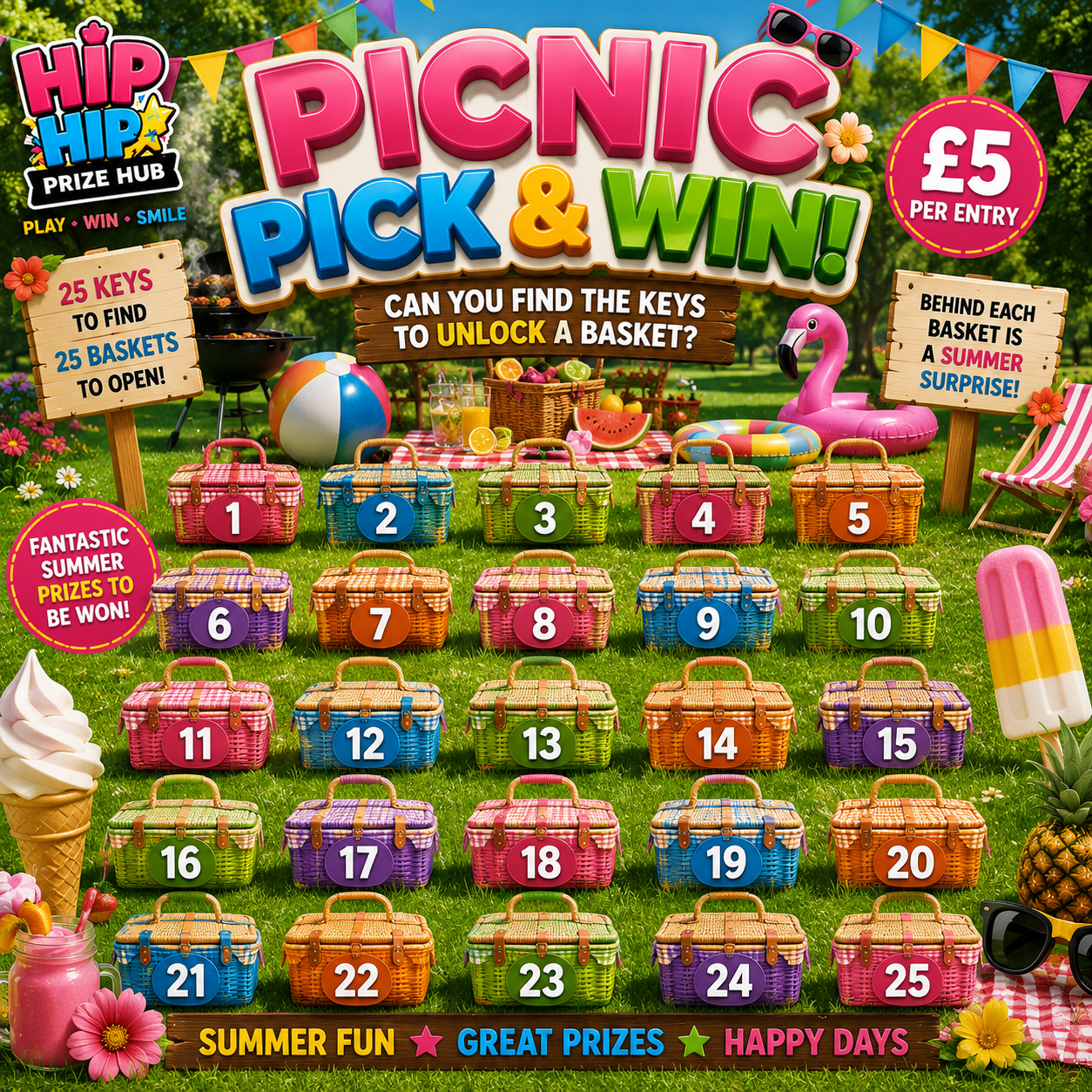 Picnic Pick and Win